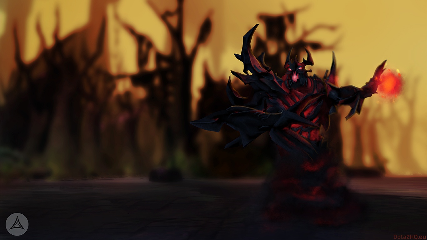 Nevermore the Shadow Fiend (3D art) - DOTA 2 Game Wallpapers Gallery