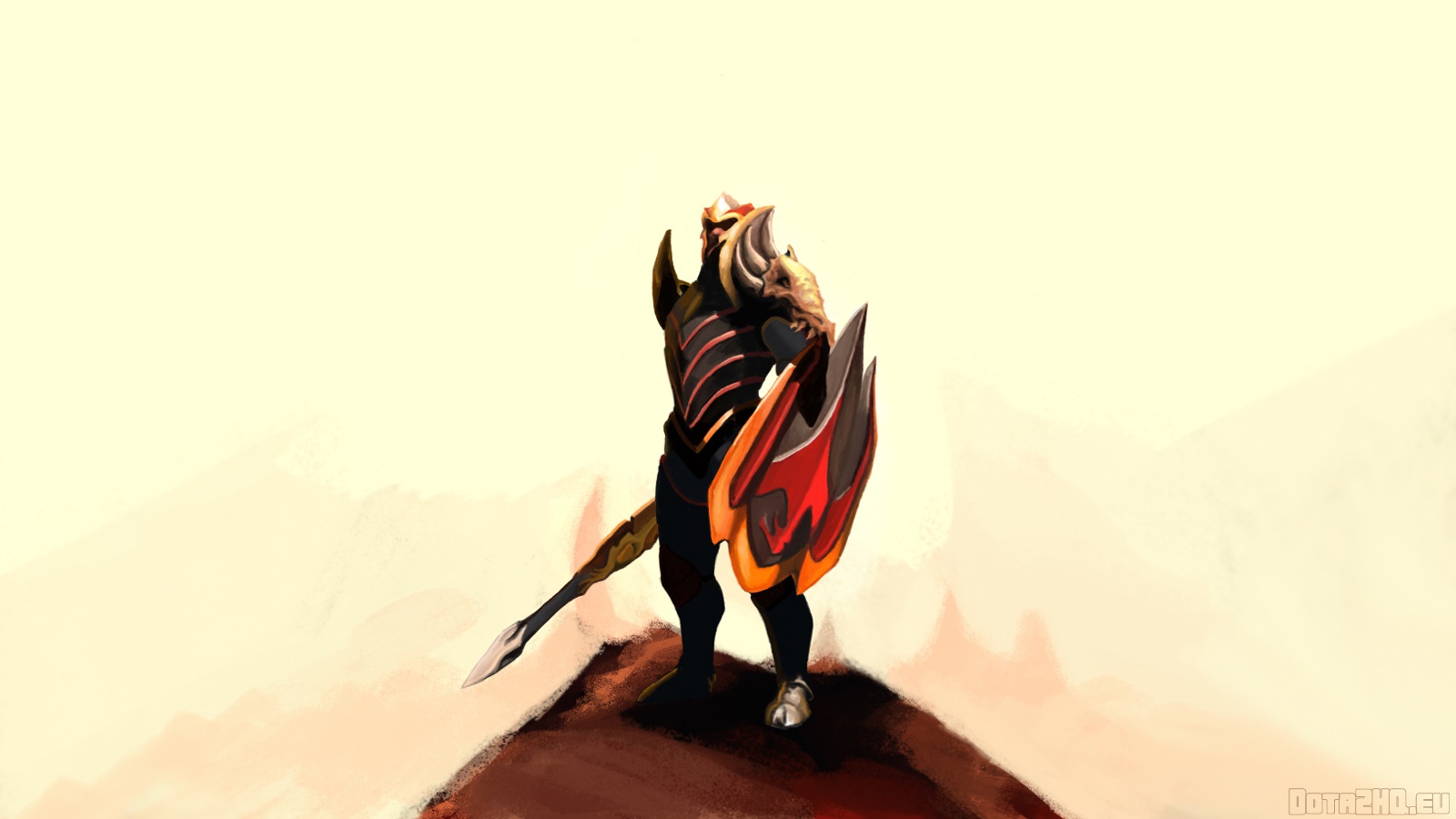 Davion, the Dragon Knight (HQ Wallpaper) - DOTA 2 Game Wallpapers Gallery