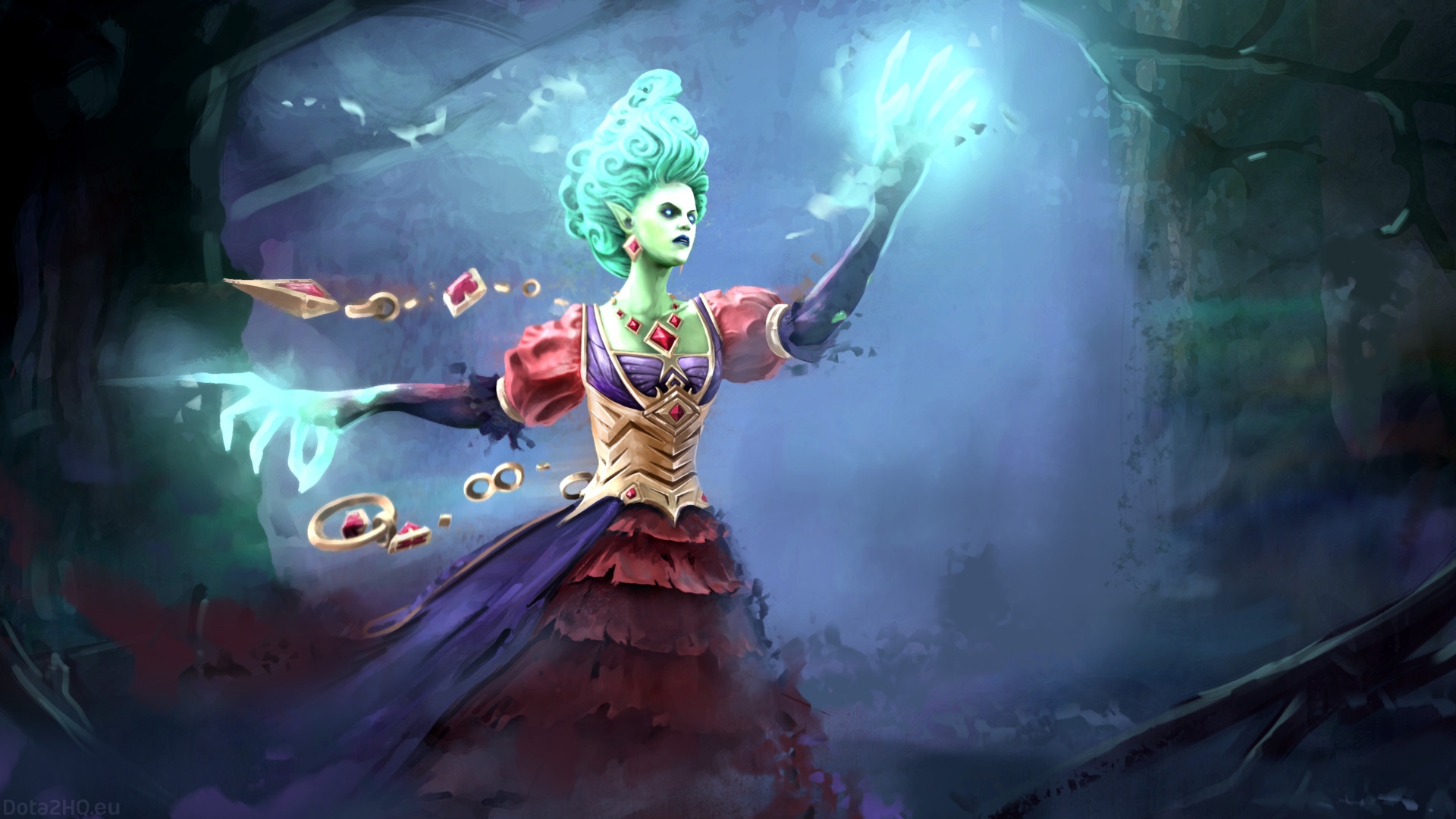 Death prophet dota 2 сборка. Дота 2 Death Prophet. Кробелус дота. Дед Профет дота 2. Death Prophet Dota 2 Art.