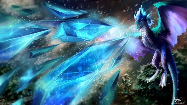 DOTA 2 Auroth the Winter Wyvern [Splinter Blast]