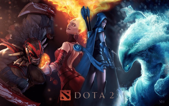 First Heroes in Dota 2