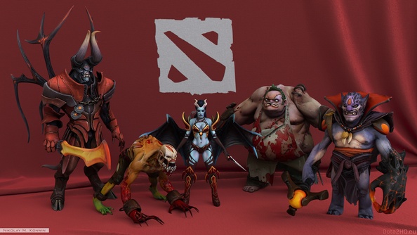 DOTA 2 Dire Toys (toy heroes)