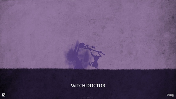 DOTA 2 Witch Doctor (simple art)