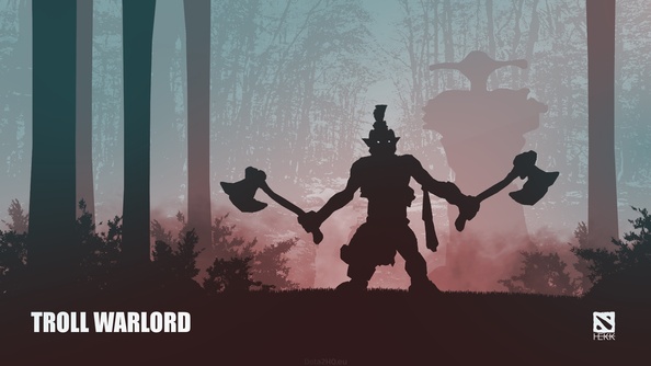 DOTA 2 Troll Warlord Wallpaper (simple)