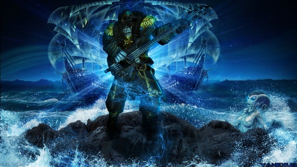 DOTA 2 Kunkka [Lord of the Sea Rock]