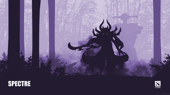 DOTA 2 Spectre Wallpaper (simple)