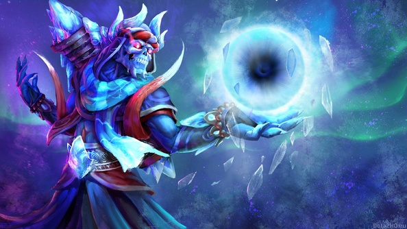 DOTA 2 Lich Loading Screen [Ice Tyrant's Regalia]