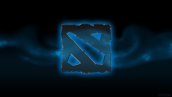DOTA 2 Logo (dark blue)