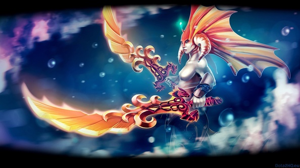 Naga Siren with Radiance Blades
