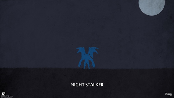 DOTA 2 Night Stalker (simple art)
