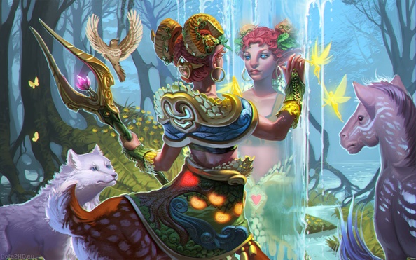 dota 2 enchantress comic