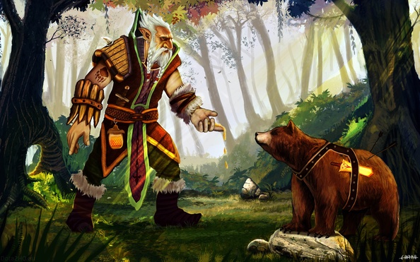 DOTA 2 Lone Druid and Spirit Bear