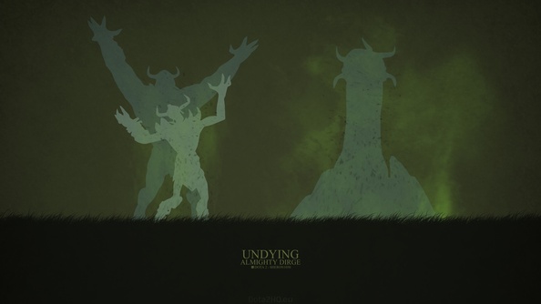 DOTA 2 Undying (simple wallpaper)