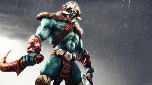 Huskar, the Sacred Warrior (3D render)