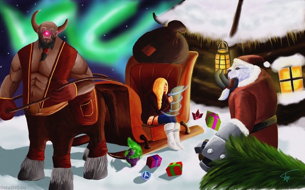 New Year Holiday in Dota 2