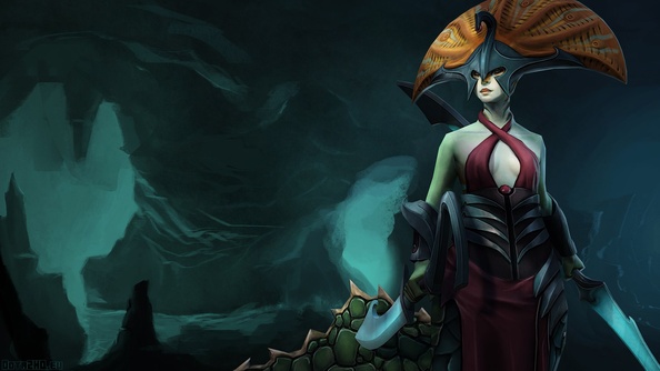 Furion-nyan (Rule 63 fan art) - DOTA 2 Game Wallpapers Gallery