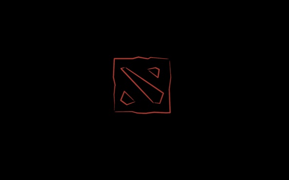 Simple DOTA2 Logo (minimalism style)