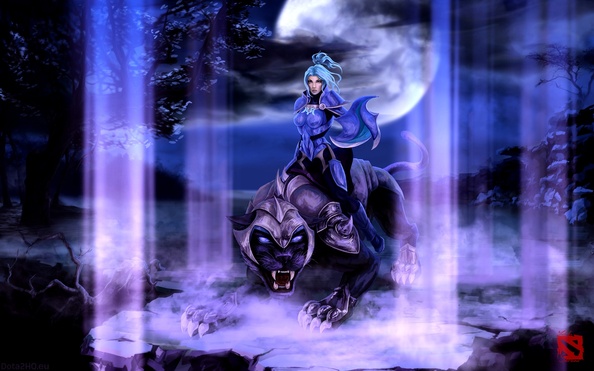 Luna, the Moon Rider (HQ art)
