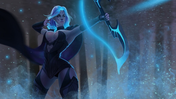 Drow Ranger ~ Death Comes Silently - DOTA 2 Game Wallpapers Gallery