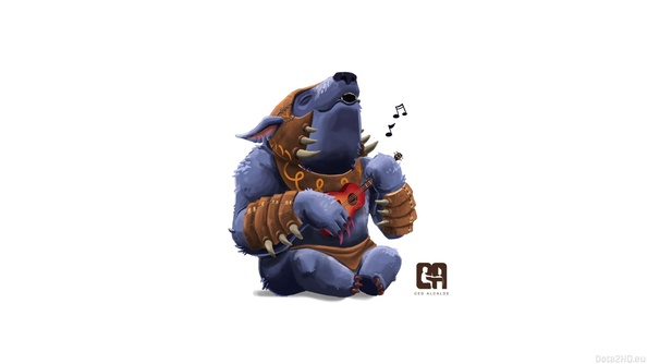 Ursa on Ukulele Fan Art