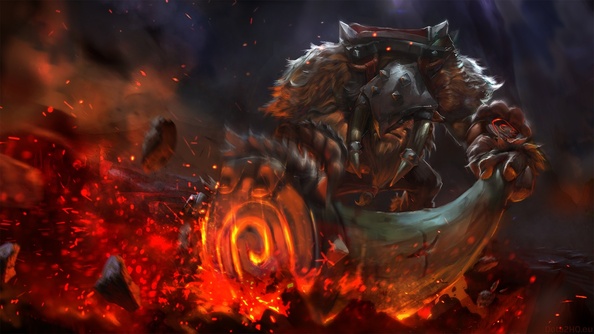 DOTA 2 Earthshaker Wallpaper [Time of Behemoth]