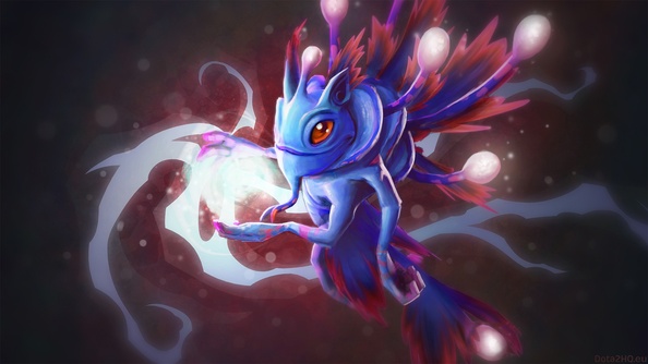 Puck the Fairy Dragon (HQ Wallpaper) - DOTA 2 Game Wallpapers Gallery