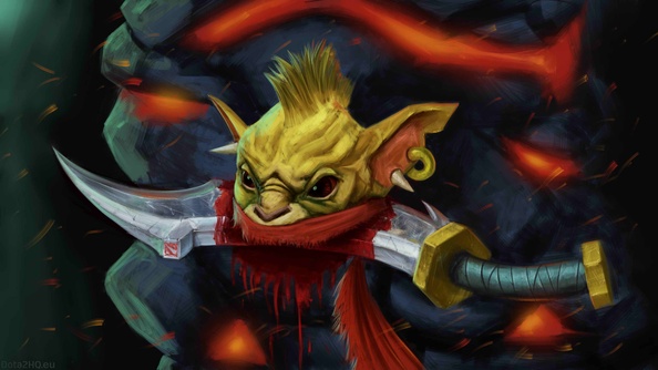 dota 2 wallpaper bounty hunter