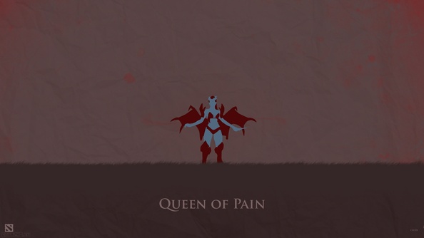 DOTA 2 Queen of Pain (simple art)