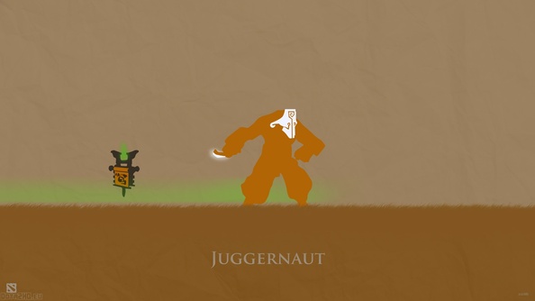 Juggernaut Wallpaper (simple art) - DOTA 2 Game Wallpapers Gallery