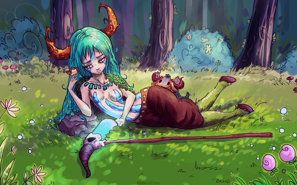 Furion-nyan (Rule 63 fan art) - DOTA 2 Game Wallpapers Gallery