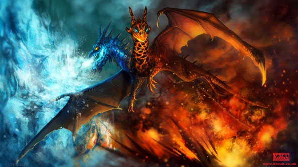 ice dragon wallpapers hd