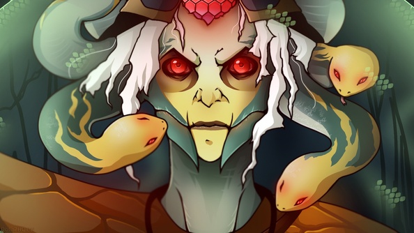 dota 2 medusa art