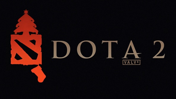 DOTA 2 Logo Xmas HQ