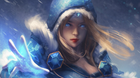 Crystal Maiden Wallpaper for PC