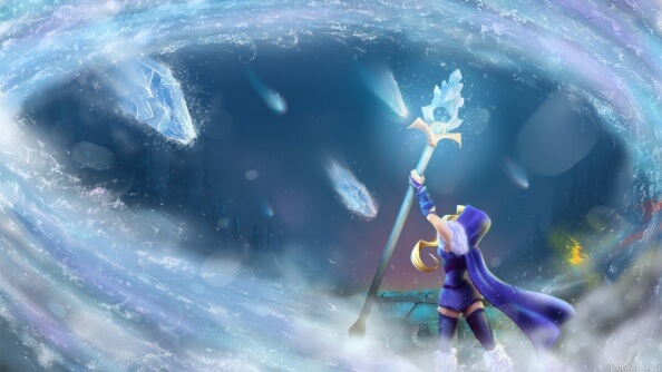 Crystal Maiden's Freezing Field