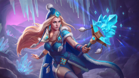 Crystal Maiden's Ice Magic