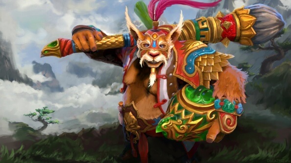 DOTA 2 Brewmaster The Drunken Calligrapher