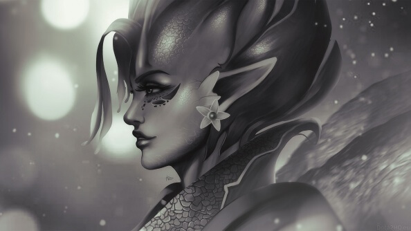 DOTA 2 Dark Willow Portrait