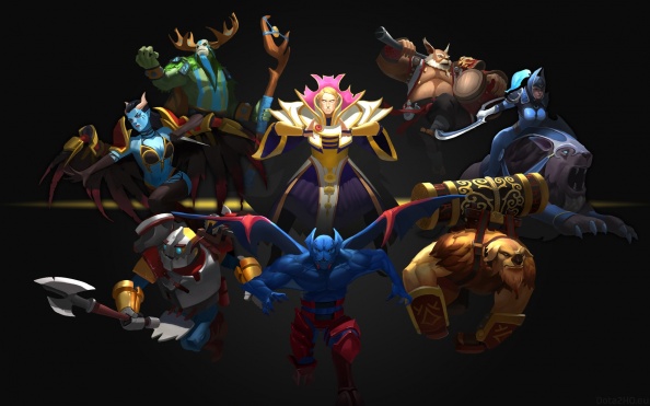 dota 2 heroes wallpaper