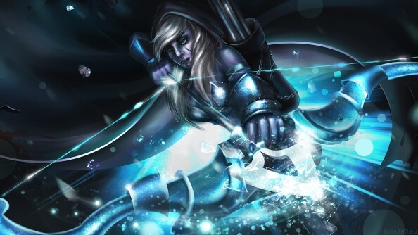 DOTA 2 Drow Ranger Art