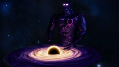 DOTA 2 Game Art - Enigma and Black Hole
