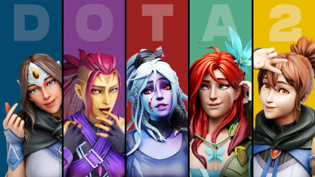 DOTA 2 Girls Fan Wallpaper 4K