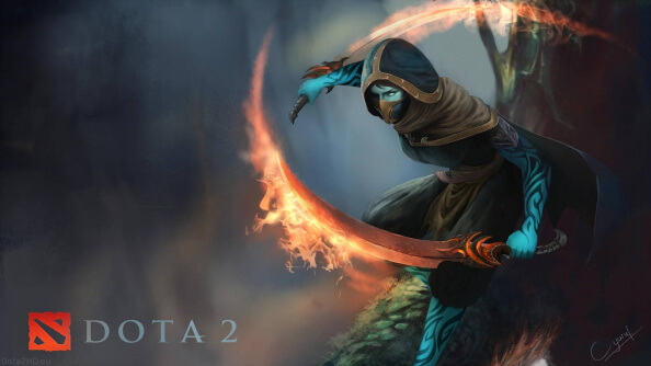 DOTA 2 Phantom Assassin Wallpaper for PC