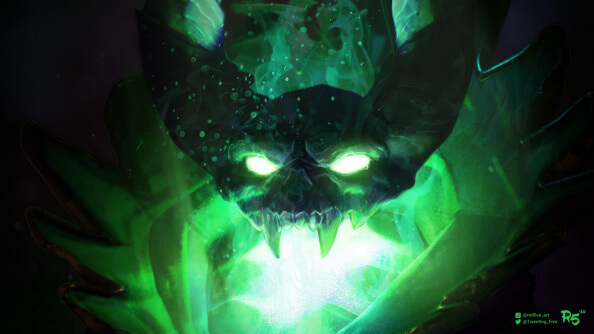 DOTA 2 Pugna Portrait HD