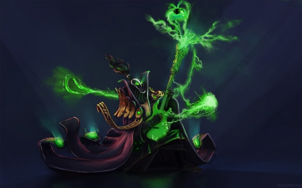 DOTA 2 Rubick Illustration