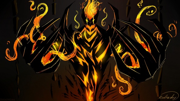 shadow fiend arcana wallpaper