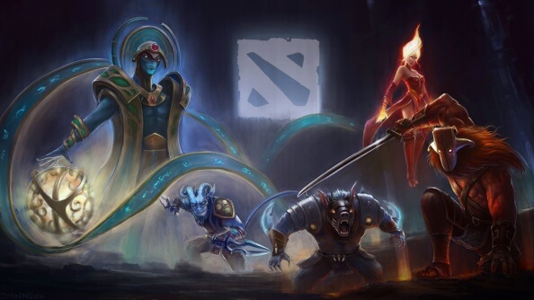 DOTA 2 Team Wallpaper