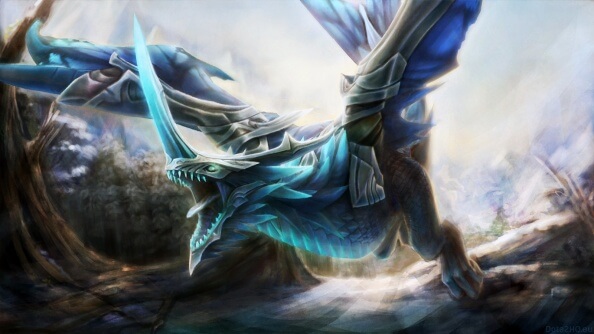 DOTA 2 Wyvern of the Pleiades Loadscreen