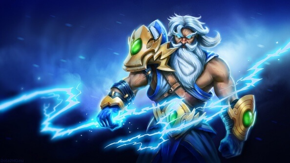 DOTA 2 Zeus Loadscreen