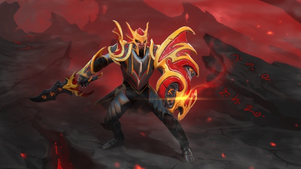 Dragon Knight Wallpaper (Armor of Slayrak set)